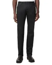 Allsaints Iggy Regular Fit Jeans in Jet Black