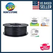Pro PCTG Filament for 3D Printing - Midnight Black, 1kg, USA Made Quality