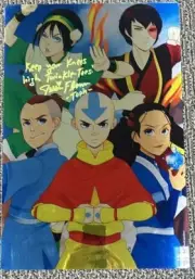 Metal Airbender Print Autographed by Jessie Flower