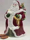 Vintage Christmas Santa Cookie Jar