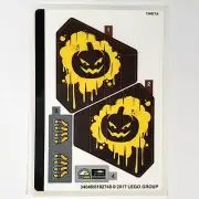 LEGO STICKER SHEET 70913 Scarecrow Fearful Face-Off The LEGO Batman Movie Decals