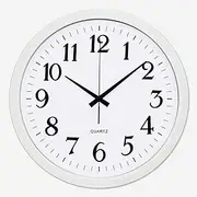 Garden Clocks Outdoor Waterproof, 16 Inches Metal Brass Pointer Outdoor Clocks for The Garden Wall Mounted Hips Environmental Protection Frame Silent Quartz Clock Outside Clock Ind