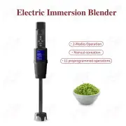 Handheld Immersion Blender Rechargeable Stick Blender Variable Speed Wireless