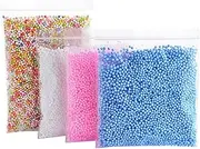 4PCS Foam Balls Colorful Balls Smooth Round Balls Multi Usage DIY Crafts Supply