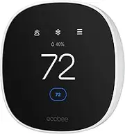 New 2025 ecobee Smart Thermostat Essential - Energy Star Certified programmable Wi-Fi Thermostat - Works with Siri, Alexa, and Google Assistant