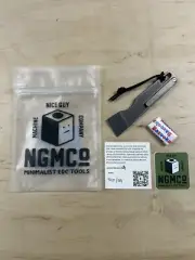Nice Guy Machine Co. NGMC Large Sleeper AKA Boris Titanium Pry Bar