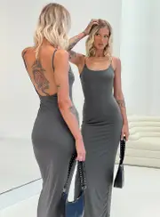 Knox Maxi Dress Slate Tall