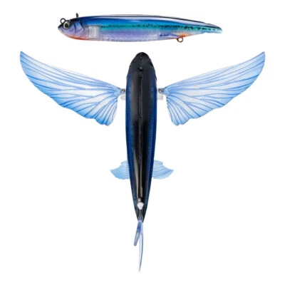 NOMAD DESIGN Slipstream 140 Electric 5.5in Flying Fish Lure (FF140-FP-ELC)
