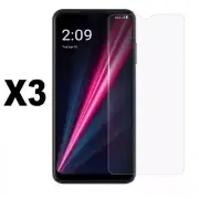 3 Pack Anti Scratch Tempered Glass Screen Protector for T-Mobile Revvl V+ 5G