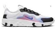 Nike Youth 4.5 Y Renew Lucent Running Sneakers Black White Lace Up NEW