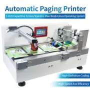 5-inch Automatic Pagination Inkjet Printer Date Coding Machine Label MachineT110