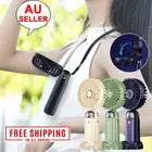 Mini Hand-held Fan Portable Folding Desk Fan Cooler Cooling USB Rechargeable RL