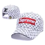 SUPREME LV 可調節嘻哈帽子帽子 SNAPBACK 經典棒球帽透氣時尚中性刺繡可調節回彈太陽帽