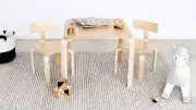 Scandi Playing Table & Chairs