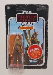 STAR WARS THE PHANTOM MENACE RETRO COLLECTION JAR JAR BINKS TARGET EXCLUSIVE MOC