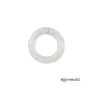 Sterling Silver Stardust Finish Pearl Shortener Enhancer Push Clasp 18mm #99617
