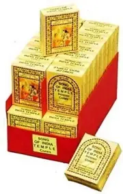 25 Song of India Temple Incense Cones ~ 1 Boxes of 25 cones FRESH STOCK
