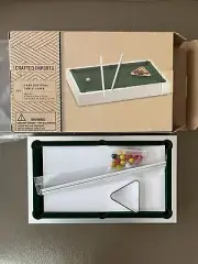 Crafted Imports DESKTOP Pool Table Game - Ages 8+ - 5.7" x 9.6" x 1.2" BNIB