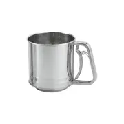 Chef Inox Squeeze Handle Flour Sifter Stainless Steel 5-Cup