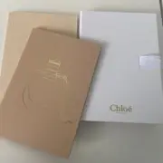 NIB CHLOE Fragrances Perfume Journals Bow Tie Dual Notebook Set RARE LIMITED!