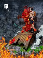 BT Studio Stand Fit For One Piece Portgas·D· Ace Statue Resin Model Pre-order