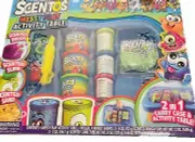 Scentos Messy Play Activity Table. Scented Dough,Slime,Sand & Carrying Case.