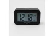 RIELLY Black Digital Rectangle Alarm Clock by One Six Eight London