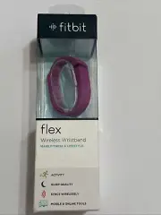 Fitbit Flex Wireless Activity and Sleep Tracker Wristband Violet - NEW!