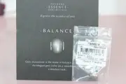 PANDORA ESSENCE Balance Grey Moonstone 796023MSG RARE RETIRED BAGTAG VIRTUE CARD