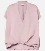 [Dries Van Noten] Dries Van Noten Cotton sweater vest AU 10 pink