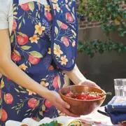 J. Elliot Pomegranate Apron Navy