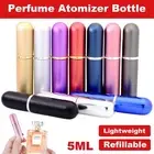 Perfume Atomiser Travel Portable Mini Refillable Bottle Scent Pump Spray 5ml
