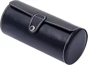 [Generic] Wristwatch Travel Roll ? Compact Watch Organizer Case, Watch Cylinder Display Tube | Multi-Purpose Timepiece Storage Barrel for Bracelets and Bands, Portable Accessory Holder for Men and Women