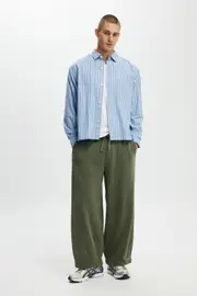 [Cotton On Men] Cotton On Men - Balloon Track Pant - Military M MILITARY