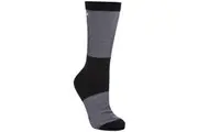 Trespass Mens Tippo Two Tone Lightweight Coolmax Socks (1 Pair) (Black) - UTTP325