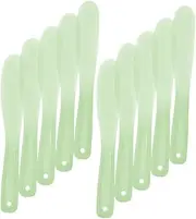 Practical 20pcs Silicone Makeup Mixing Spatulas Beauty Spatula Set for Foundation Cosmetics