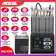 ANCEL ANJ600 Ultrasonics Injector Tester Fuel Injectors Cleaner Resistance Test