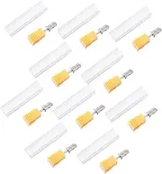 BAZEITFLOW 10Pcs Nail Drill Bits for Manicure and Polishing Drill Bits for Electric Nail Drill Machines Strong and Sturdy Nail File Removal Tools