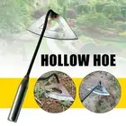 Stainless Steel Hollow Hoe Garden Tool Weeding Rake Home Garden Farm Weeding Hoe