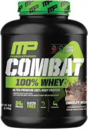 Combat 100% Whey Protein Powder, Chocolate Milk, 5 Pound