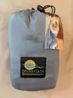 Dreamsack EX 400 Extra Roomy Opening 100% Silk Travel Sheet New Blue w/Bag