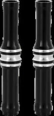 AN 10g Lower Pushrod Covers Kit Machined Dyna Super Glide 99-13