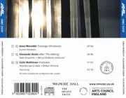 AURORA ORCHESTRA / NICHOLAS DANIEL / BRITTEN SINFONIA / NASH ENSEMBLE / MARTYN B