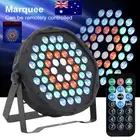 1-8PCS！ 54LED Stage Lighting 36LED RGB Strobe Par Light DJ Disco Party Uplights