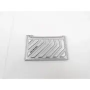 Balenciaga Car Chevron Zip in Wallet in Silver BNWB One Size