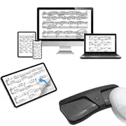 Wireless Page Turner Pedal Portable Music Page Turner for Smartphones