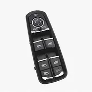 Electric Window Control Switch 7PP959858MDML,for Porsche,for Cayenne Closing Window Panel Switch (Color : with Children Logo)