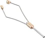 HONMEET Fly Tying Bobbin Holder Fly Fishing Accessory Stainless Steel Pipe Tapered Feet Lure Making Accessories