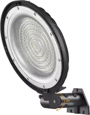 200W LED Barn Light, 28000LM, 5000K Dusk to Dawn Outdoor Security Flood Lighting