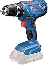 Bosch Professional 18V System GSR 18V-21 Cordless Drill Driver (max. Torque: 55 Nm, excluding Rechargeable Batteries and Charger, in Cardboard Box)
